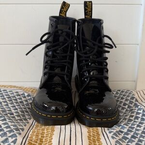 Dr. Martens Yellow Insole Boots